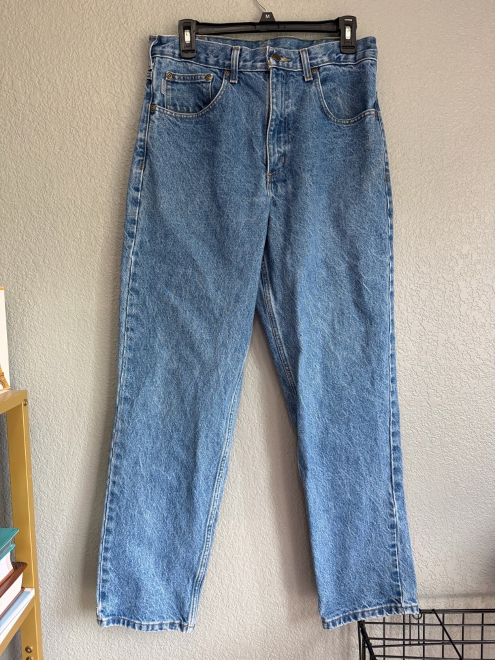 Carhartt Men's Light Blue Relaxed Jeans